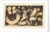 Genius with Alphabet, 1542 by Sebald Beham