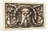 Ornament with a Mask, 1543 by Sebald Beham