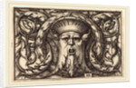 Ornament with a Mask, 1543 by Sebald Beham