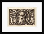 Ornament with a Mask, 1543 by Sebald Beham