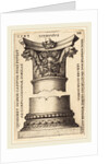 Capital and Base of a Column, 1543 by Sebald Beham