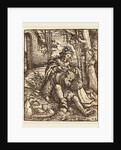 Samson and Delilah by Hans Burgkmair I