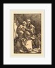 Madonna and Child under a Canopy by Sebald Beham