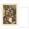 Madonna and Child under a Canopy by Sebald Beham