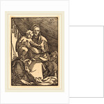 Madonna and Child under a Canopy by Sebald Beham