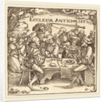Ecclesia Antichristi by Sebald Beham