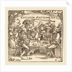 Ecclesia Antichristi by Sebald Beham