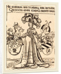 Bookplate of Scheurl and Tucher by Lucas Cranach the Elder