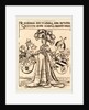 Bookplate of Scheurl and Tucher by Lucas Cranach the Elder