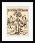 Bookplate of Scheurl and Tucher by Lucas Cranach the Elder
