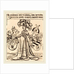 Bookplate of Scheurl and Tucher by Lucas Cranach the Elder