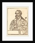 Philip Melanchton, Half-Length to the Left, Standing Behind a Breastwork by Lucas Cranach the Younger