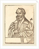 Philip Melanchton, Half-Length to the Left, Standing Behind a Breastwork by Lucas Cranach the Younger