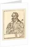 Philip Melanchton, Half-Length to the Left, Standing Behind a Breastwork by Lucas Cranach the Younger