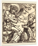 Saint Bernard Adoring the Man of Sorrows by Lucas Cranach the Elder