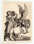 Coat of Arms with a Skull, 1503 by Albrecht Dürer