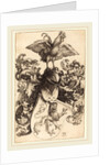 Coat of Arms with a Lion and a Cock by Albrecht Dürer