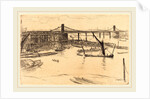 Old Hungerford Bridge, 1861 by James McNeill Whistler