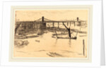 Old Hungerford Bridge, 1861 by James McNeill Whistler