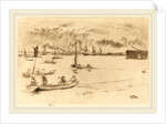 The Thames Towards Erith, c. 1877 by James McNeill Whistler