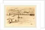 The Thames Towards Erith, c. 1877 by James McNeill Whistler