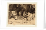 The Smithy, c. 1880 by James McNeill Whistler