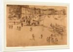 The Riva, No.II, 1880 by James McNeill Whistler