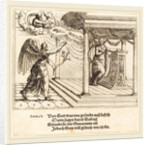 The Annunciation, 1547 by Augustin Hirschvogel