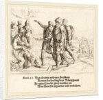 The Three Kings Tell Herod of Christ's Birth, 1549 by Augustin Hirschvogel