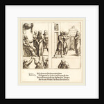 Christ before Caiaphas, and Peter Denying Christ, 1548 by Augustin Hirschvogel