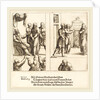 Christ before Caiaphas, and Peter Denying Christ, 1548 by Augustin Hirschvogel