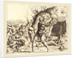 Samson Slays the Philistines by Augustin Hirschvogel