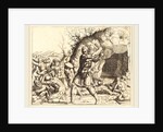 Samson Slays the Philistines by Augustin Hirschvogel