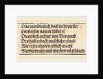 Printed text for The Betrothal of Maximilian with Mary of Burgundy, 1515 by Albrecht Dürer