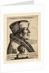 Erasmus of Rotterdam by Hieronymus Hopfer