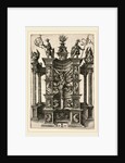 The Crucified Christ in a Decorated Niche by Daniel Hopfer I