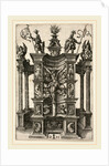 The Crucified Christ in a Decorated Niche by Daniel Hopfer I