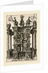 The Crucified Christ in a Decorated Niche by Daniel Hopfer I
