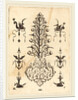 Hyacinth-Shaped Brooch with Winged Animals at Top and Crouching Swans at Bottom, 1596 by Daniel Mignot