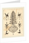 Hyacinth-Shaped Brooch with Winged Animals at Top and Crouching Swans at Bottom, 1596 by Daniel Mignot