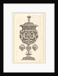 Goblet, rim decorated with masque with gaping mouth by Georg Wechter I