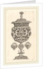 Goblet, rim decorated with masque with gaping mouth by Georg Wechter I