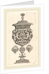 Goblet, rim decorated with masque with gaping mouth by Georg Wechter I
