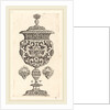 Goblet, rim decorated with masque with gaping mouth by Georg Wechter I