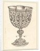 Chalice with six embossings, base decorated with two dolphins by Georg Wechter I