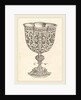 Chalice with six embossings, base decorated with two dolphins by Georg Wechter I