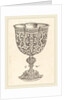 Chalice with six embossings, base decorated with two dolphins by Georg Wechter I