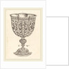 Chalice with six embossings, base decorated with two dolphins by Georg Wechter I