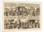 Jesus Christ Giving the Mission to the Apostles and Other New Testament Scenes by Daniel Hopfer I
