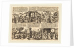 Jesus Christ Giving the Mission to the Apostles and Other New Testament Scenes by Daniel Hopfer I